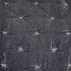 HiEnd Stella Faux Silk Velvet Quilt, Dark Slate, 1PC