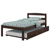 Donco Econo Bed in Dark Cappuccino-Donco-Sleeping Giant
