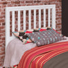 Donco White Headboard-Donco-Sleeping Giant