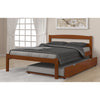 Donco Econo Bed in Light Espresso-Donco-Sleeping Giant
