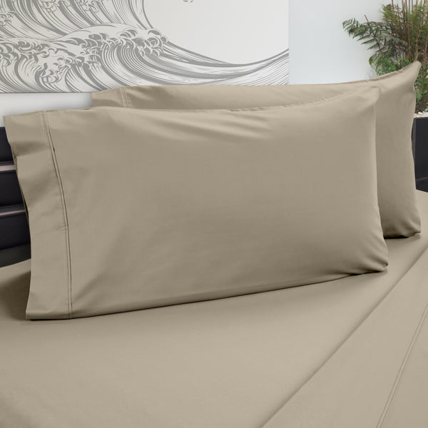 DreamFit 5° Sand Bamboo Pillowcase-Hometex-Sleeping Giant