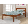 Donco Econo Bed in Light Espresso-Donco-Sleeping Giant
