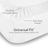 Malouf Rayon From Bamboo White Sheet Set-Malouf-Sleeping Giant