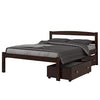 Donco Econo Bed in Dark Cappuccino-Donco-Sleeping Giant