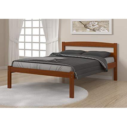 Donco Econo Bed in Light Espresso-Donco-Sleeping Giant