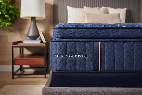 Stearns & Foster® Lux Estate Medium Euro Pillow Top-Tempur-Sealy-Sleeping Giant