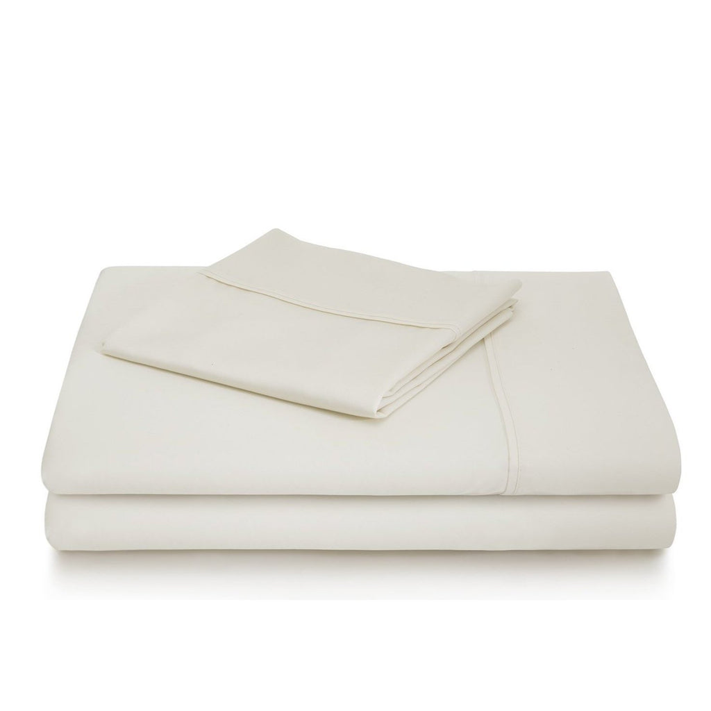 Malouf 600 TC Cotton Blend Ivory Sheet Set-Malouf-Sleeping Giant