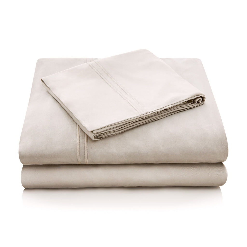 Malouf Brushed Microfiber Driftwood Sheet Set-Malouf-Sleeping Giant