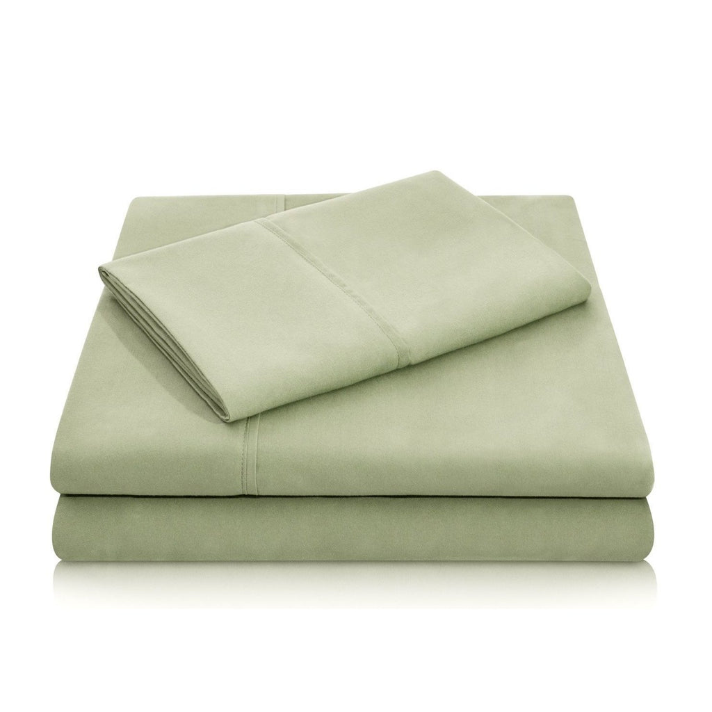 Malouf Brushed Microfiber Fern Pillowcase-Malouf-Sleeping Giant