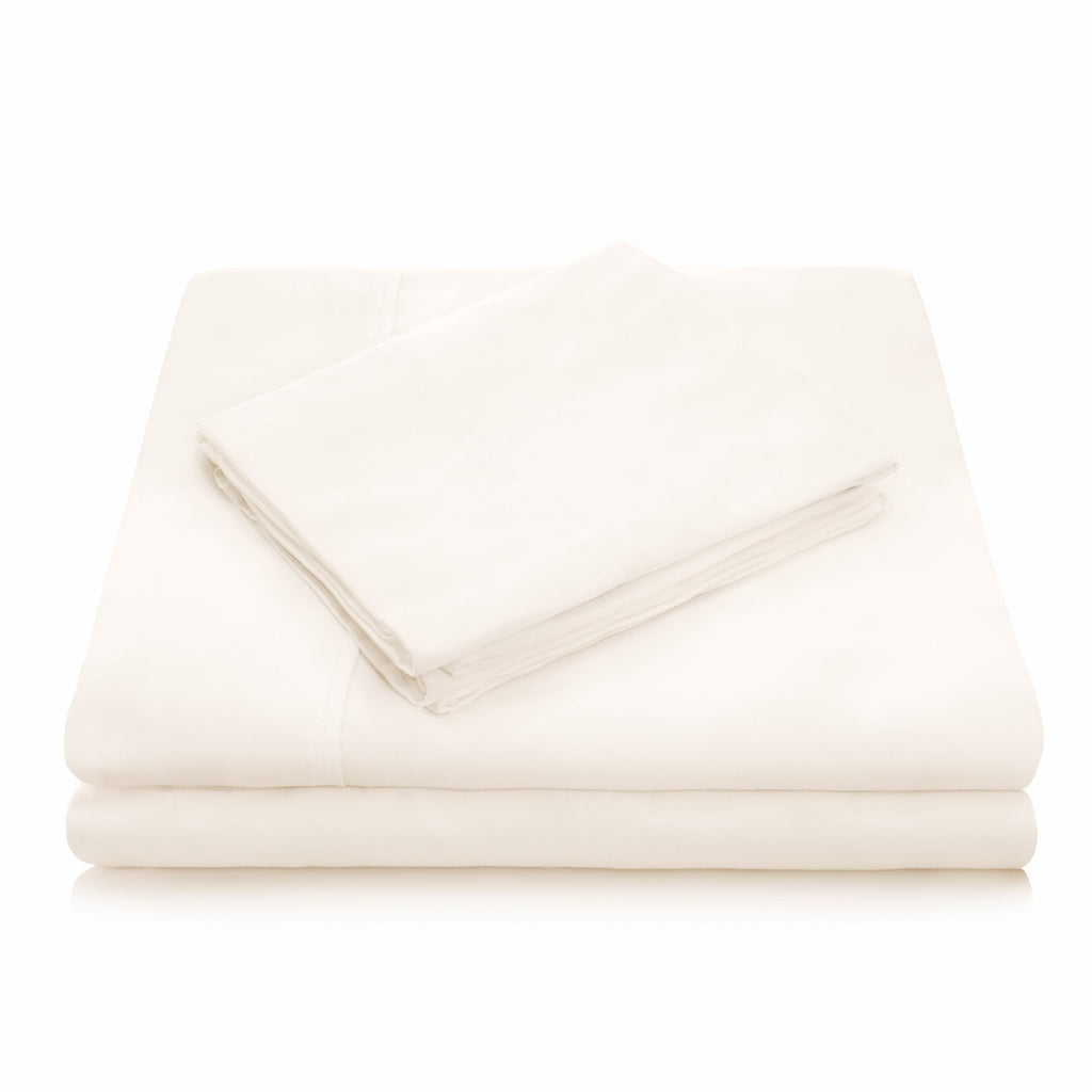 Malouf Tencel™ Ivory Pillowcase-Malouf-Sleeping Giant